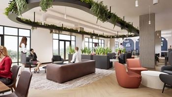 Community lounge + co-working space